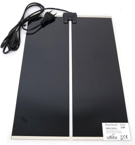 Reptiles Planet - Repti Mat - Tapis Chauffant pour Terrarium - 20 W / 42 x 28 cm