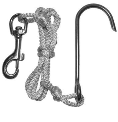 Subgear Riffhaken mit Metall- Karabiner und Leine - 828.552.000
