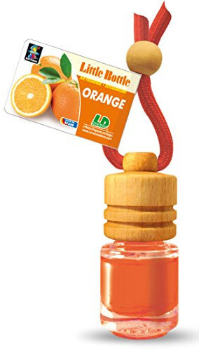 Elegante – Frasco Aroma de Algodón Ambientador botella coche – naranja