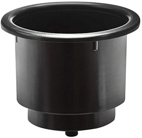 T-H Marine LCH-1-DP Getränkehalter, 8,9 cm, Schwarz
