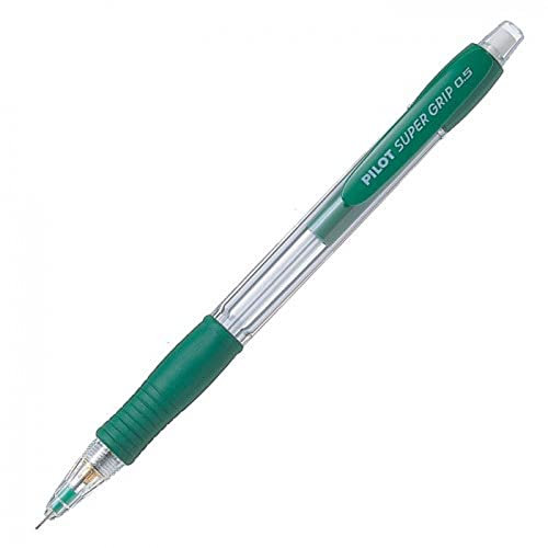 Pilot H-185 SL Super Grip - Lápiz mecánico (Verde, 0,5 mm)
