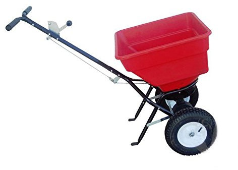 Turfmaster Epandeur à Pousser - avec Rotor - Contenance 50kg PS50