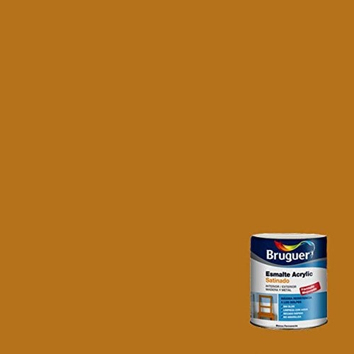 Bruguer 5161507 - Esmalte acrílico satinado laca GAMUZA Acrylic