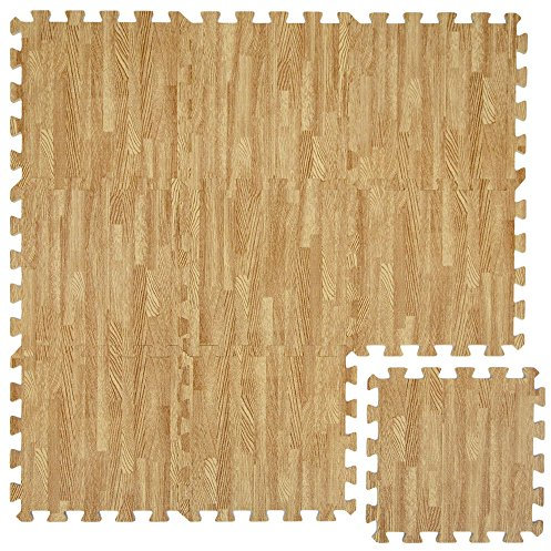 LittleTom 9 Teile Spielmatte Baby ab Null - 30x30 Schaumstoff Puzzlematte Kinder Isomatte Baby Spielteppich Outdoor - Puzzle Teppich Matte Baby Krabbelmatte Abwaschbar Bodenschutzmatte Kinderzimmer