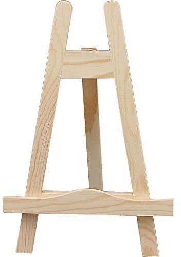 Creativ 576220 Mini-Zeichenstaffelei, Holzfarbe, 25 cm, Holz