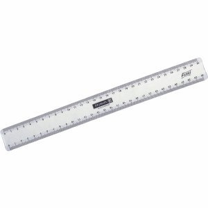 Brunnen 10 x Flexillineal Kunststoff 30cm glasklar