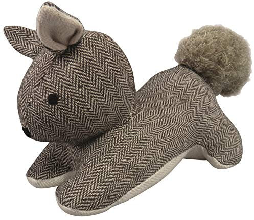 elbmöbel Türstopper Eichhörnchen grau braun Kissen Doorstop + Füllung Deko Sand