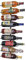 Southern Homewares Wandhalterung Wein Flasche Aufbewahrung Rack, für bis zu 9 Flaschen