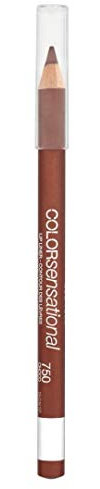 Maybelline New York Make-Up Lipliner Color Sensational Lippen Konturenstift Choco Pop/Kräftiges Schokobraun mit pflegender Wirkung, 1 x 2,5 g