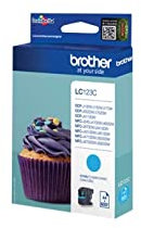 Brother LC-123CBP LC-123 Tintenpatrone Standardkapazität 600 pages Blister, cyan
