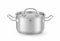 HENDI Marmite, médiane, couvercle avec trous de vapeur, pot de cuisson, casserole, braisière, faitout, convient à toutes les sources de chaleur, lavable au lave-vaisselle, 9.5L, ø280x(H)155mm, inox