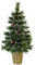 Christmas Concepts® 90cm Decorated Frosted Wall Tree With Natural Cones & Berries - Wall Christmas Tree