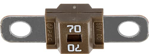Midi-Sicherung im Beutel, 58 V/70 A, Braun