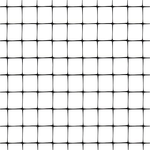 TENAX Cintoflex M 1,00x100 m Schwarz, Kunststoffzaun, Zaunnetz, Zäune für Haustiere und Garten, landwirtschaftliche Zäune