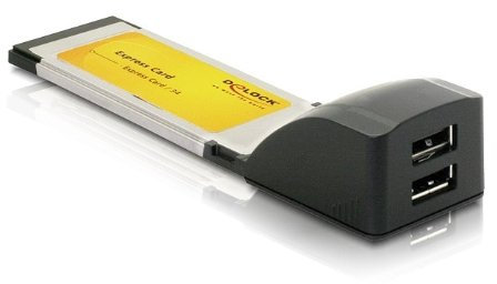 DeLock USB2.0 Karte 66202 Controller Express Card 2 x USB extern