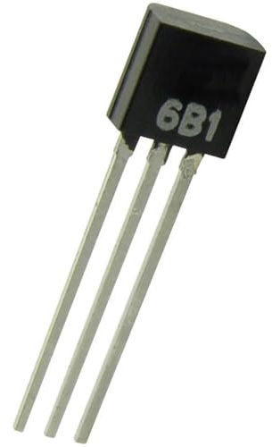 B + B Thermo-Technik TSIC506-TO92 Temperatursensor, -10 bis +60 °C TO-92, radialer Ausgang