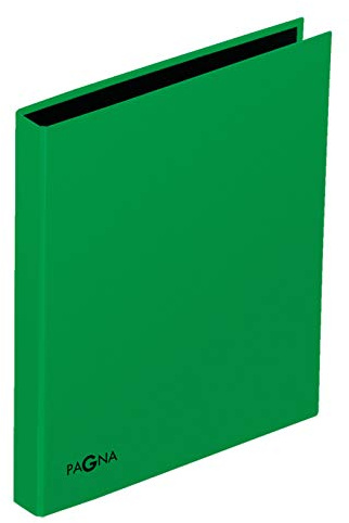 Pagna 20605-05 Ringbuch Basic Colours - A4, 4-Ring, Dürchmesser 25mm, grün