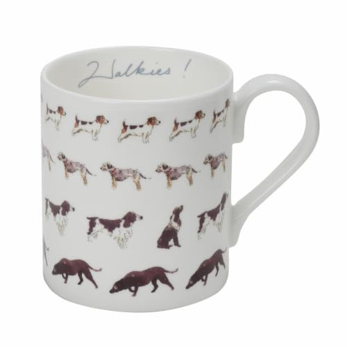 Sophie Allport Fine Bone China Boxed Mug (275ml) - Walkies!