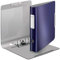 Leitz Qualitäts-Ordner 180° Active Style, 5er Pack, A4, Schmal, Titan Blau, Abgerundeter Rücken mit 6,5 cm Rückenbreite, Gummibandverschluss, Leichtes Polyfoam, 11090069
