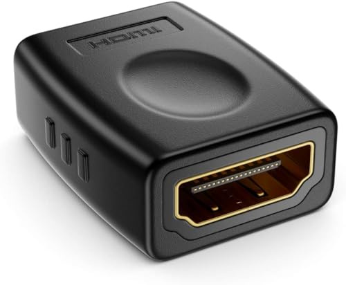 Techly HDMI F/F Black Cable Adapter (HDMI, HDMI, Female/Female, Black)