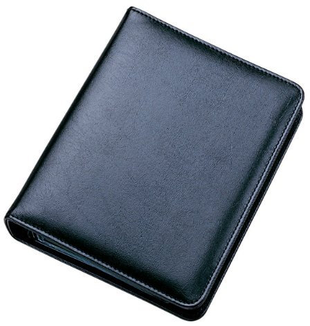 Collins 2745 Porte-cartes de visite Classeur Noir