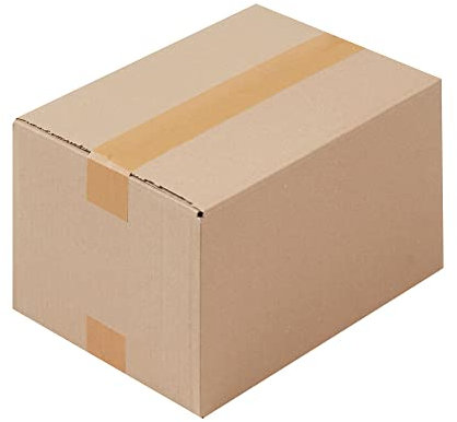 BB-Verpackungen 100x Faltkartons 300x215x140mm 2-wellig braun (100 Stück)| Kleiner Versandkarton, ideal als Warensendung, DHL Päckchen S, GLS/DPD XS-Paket