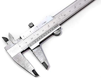 Präzisions-Messschieber DIN862 mit Feststellschraube 150 mm aus rostfreiem Stahl