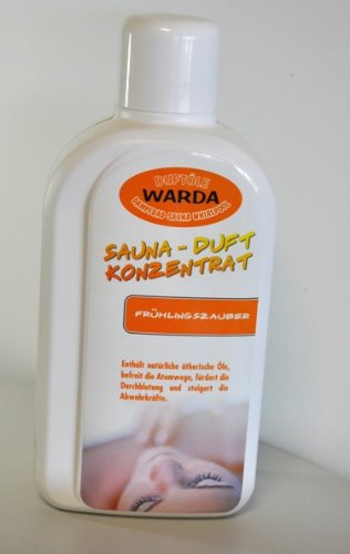 1 l Warda Aufguß Frühlingszaube für die Sauna, Konzentrat, Saunaaufguss, hohe Konzentration