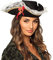Boland 81928 - Erwachsenenhut Pirat Stacey, Accessoire, Fasching, Karneval