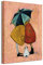 Sam Toft Leinwanddruck, Polyester, Mehrfarbig, 40 x 50 cm