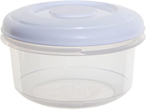 Whitefurze 250ml Round Food Storage box with Lid F0150