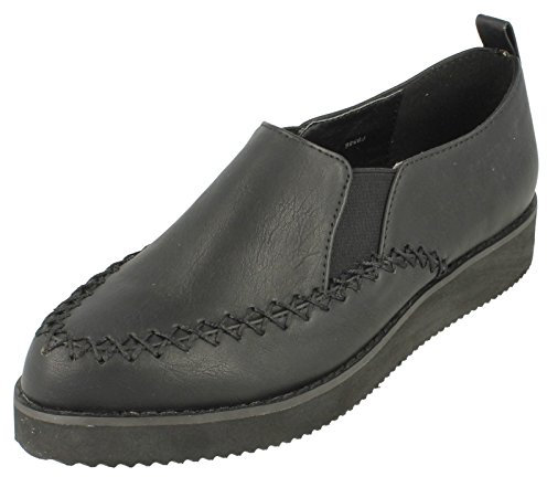 Spot On Dicke Sohle Schuh / Bindung / Zwickel, Schwarz , 36 EU