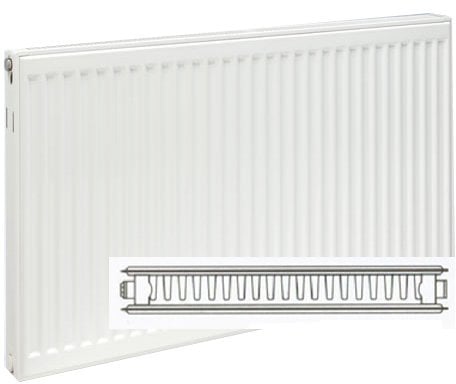 Ultraheat Single Plus Convector - 4479 BTU's - Size 600mm high x 900mm wide