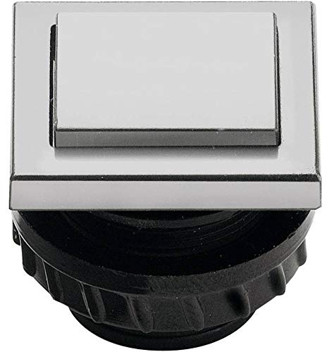 Grothe 61047 Klingeltaster 1fach Grau 12 V/1,5 A