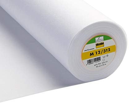 Vlieseline/Vilene Interfacing Sew in - Medium M12Ê - White - Per Metre