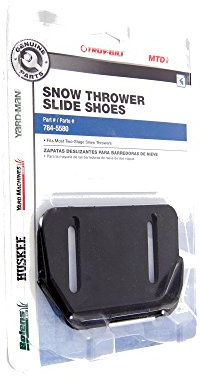 Arnold OEM-784-5580 MTD Genuine Parts Snow Thrower Slide Shoes