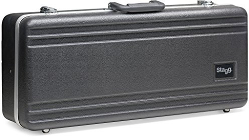 Stagg ABS-AS Koffer für Altsaxophon, Schwarz