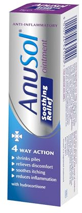 Anusol Soothing Relief Ointment, Cools and Calms Haemorrhoid Itching, 15g