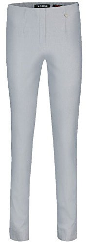 Robell Damen Slim Arbeitshose-Stretchhose, Grau(96), Gr.- 44