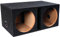 Atrend Pro Series - Caja de subwoofer para Coche con Doble ventilación de 12 Pulgadas, Mejor Graves, carbón