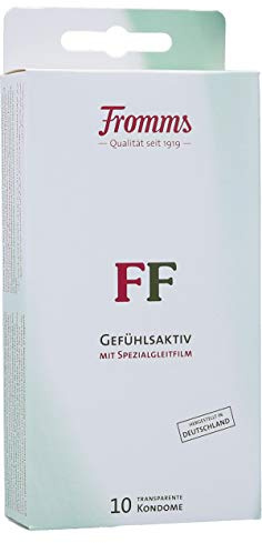 Fromm's FF Kondome transparent mit Spezialgleitfilm 10er Packung. 10 Kondome