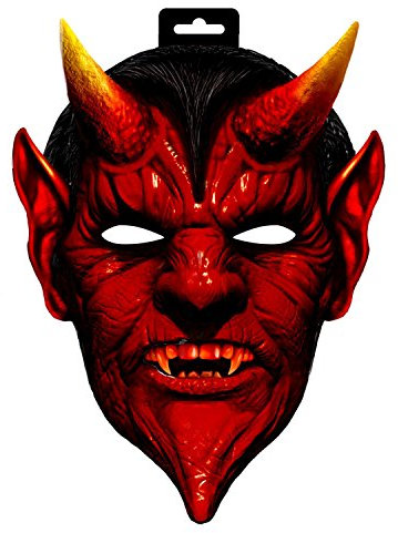 Folat 61361 - Teufel-Maske XXL aus Eva