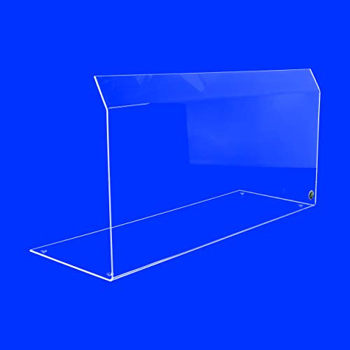 Grünke Original Spuckschutz Thekenaufsatz Nr. 1 Hustenschutz Niesschutz aus Acrylglas Acryl (Breite: 60cm) (Höhe: 30cm)