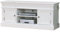 Moebelnet AMARETTA TV-Board, TV-Lowboard weiß, antik patiniert