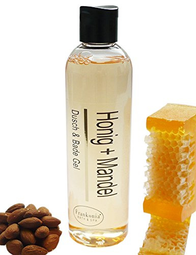 Frankonia BATH & SPA Honig+Mandel Duschgel Badeschaum mit Mandelöl | 250ml