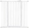 Safetots Extra Tall Metal Safety Gate Pressure Fit, 100.8cm - 108.4cm, White, 104cm in Height, Extra Tall Stair Gate, Tall Baby Gate, Easy Installation