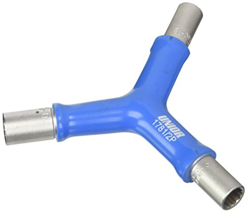 Union Dreiarmiger Steckschlüssel 2362001400, blau, 20 x 9 x 9 cm, 623295