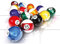 Doppelganger33 LTD Pool Balls Billiards Table Snooker Wall Art Multi Panel Poster Print 50X35 Inches