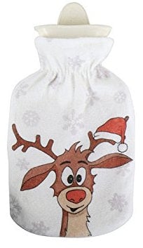 Wärmflasche 'DIDI'500ml weiß F (1 Stück)
