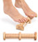 TheraFlow Rouleau de Massage Double Avancé de Réflexologie – Adapté Neuropathie Diabétique – Soulagement Douleurs Par Acupression – Bois